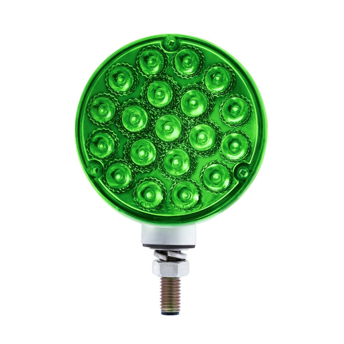 Double Fury 38 Led Reflector Double Face Turn Signal Light-Amber/Red &Amp; Green Led 3 Double Fury 38 LED Reflector Double Face Turn Signal Light