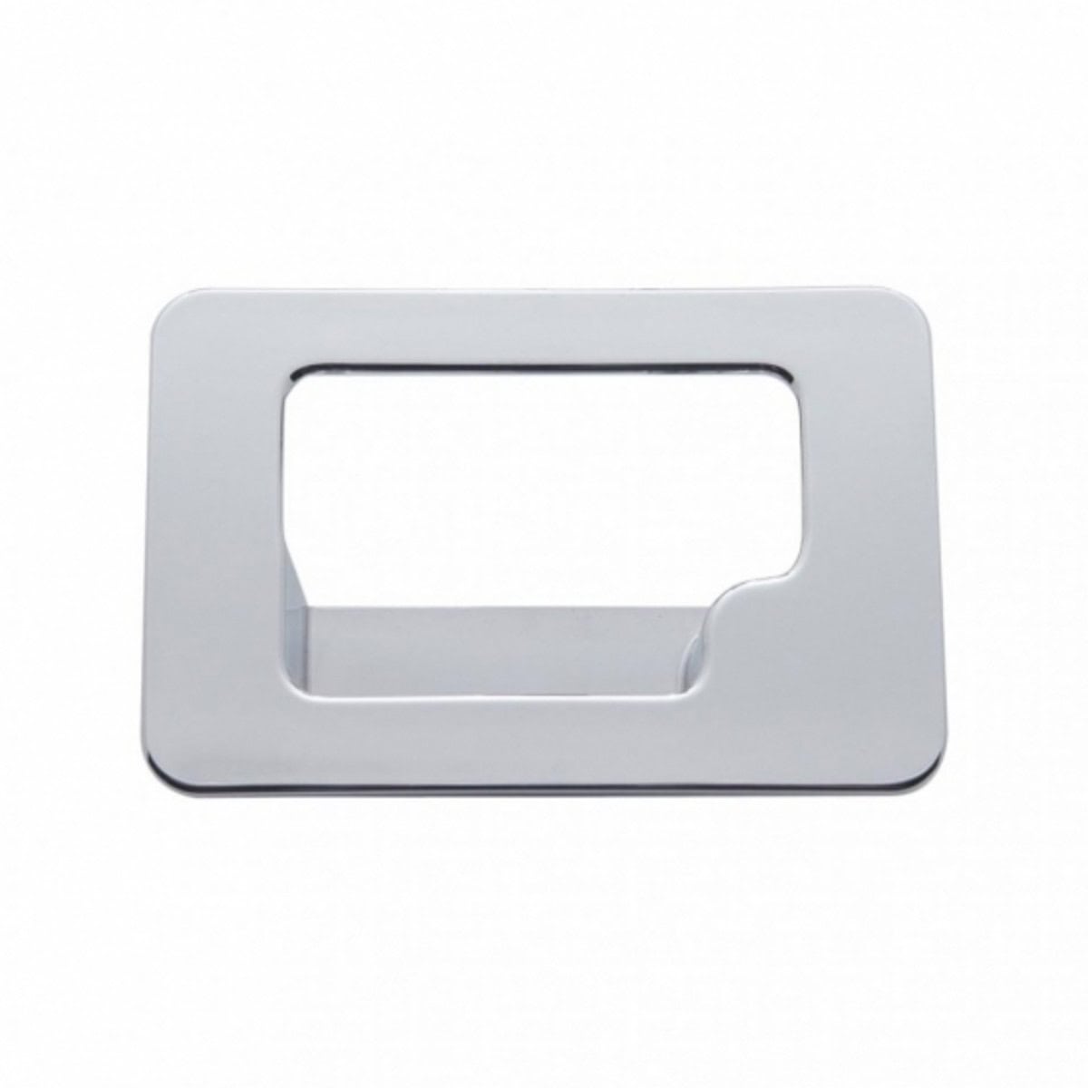 Chrome Plastic Glove Box Latch Trim For Peterbilt 389 (2008+) 387 (2001-2010) & Kenworth T600 (2002-2006)