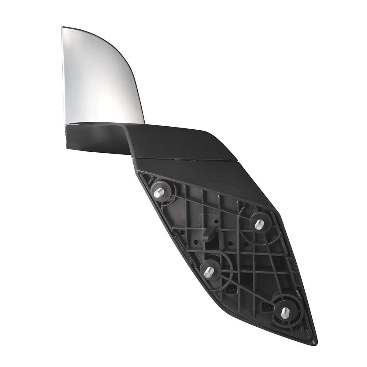 Chrome Hood Mirror Assembly For 2004-2014 Volvo Vn/Vnl 3 Chrome Hood Mirror Assembly For 2004-2014 Volvo VN/VNL