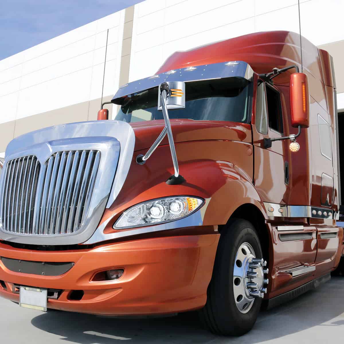 Ss Hood Mirror Assembly With Sequential Led Turn Signal For 2008-2017 International Prostar 7 SS Hood Mirror Assembly With Sequential LED Turn Signal For 2008-2017 International Prostar