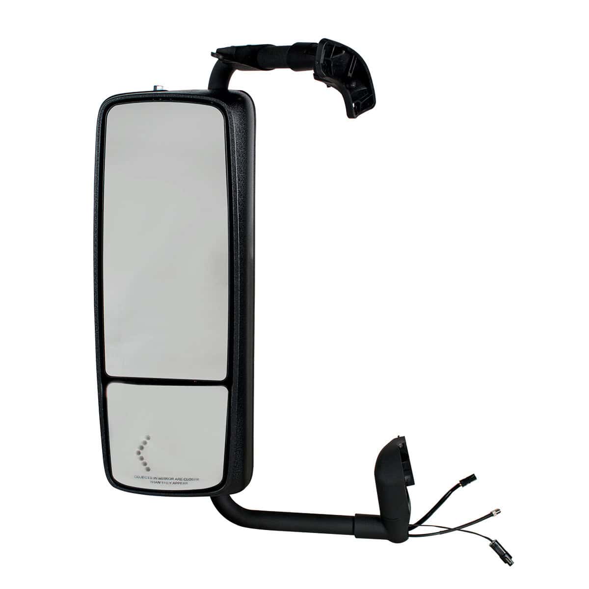 Mirror Assembly With LED Turn Signal For 2012-2017 Volvo VNL