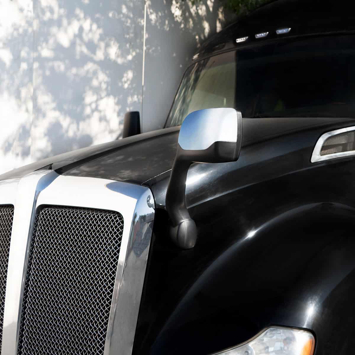 Hood Mirror For 2013-2021 Kenworth T680 &Amp; 2012-2021 Peterbilt 579 4 Hood Mirror For 2013-2021 Kenworth T680 & 2012-2021 Peterbilt 579