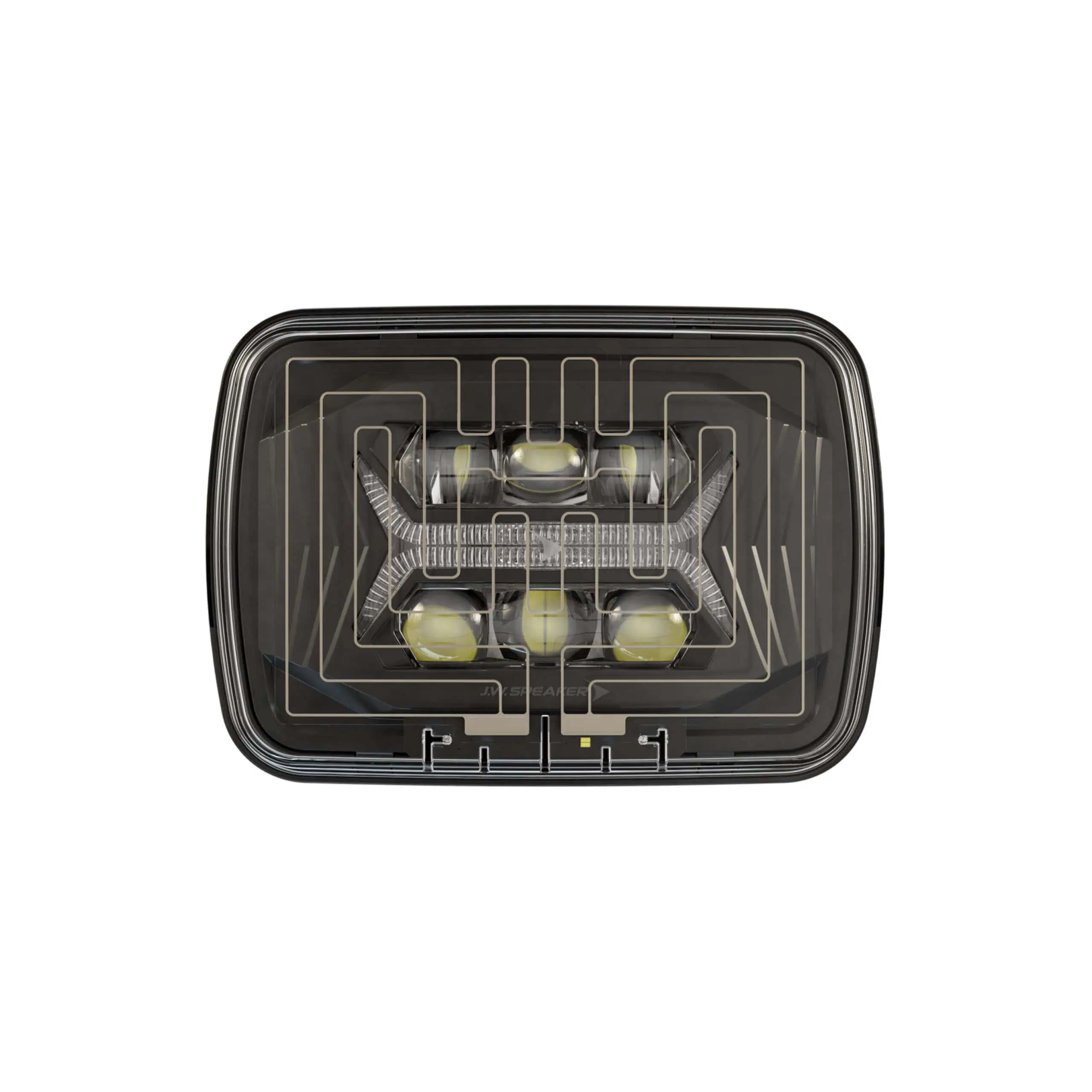 JW Speaker Model 8900 EVO-X 5" x 7" Heated Headlight