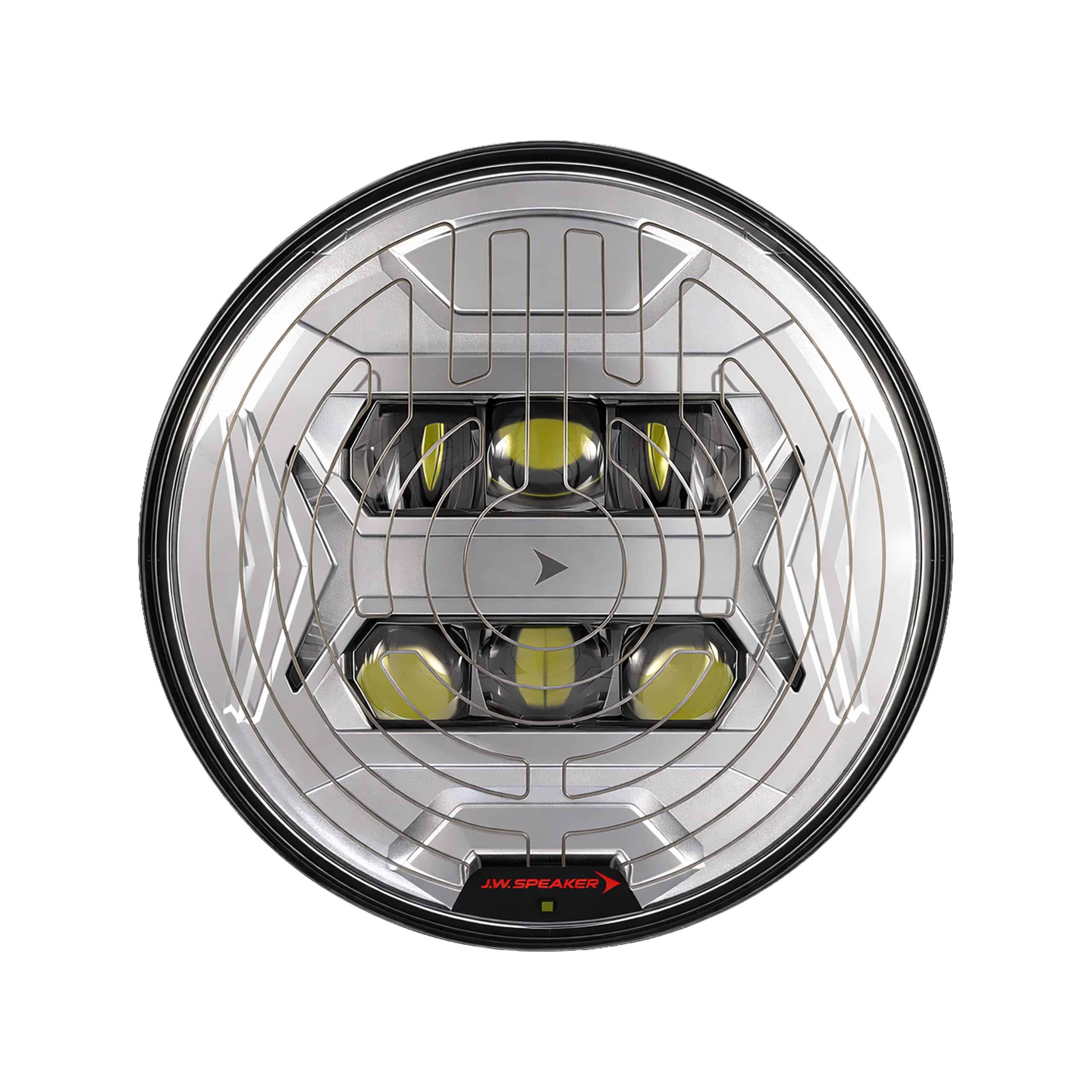 JW Speaker Model 8700 EVO-X 7" Heated Headlight (Hi/Lo Beam)