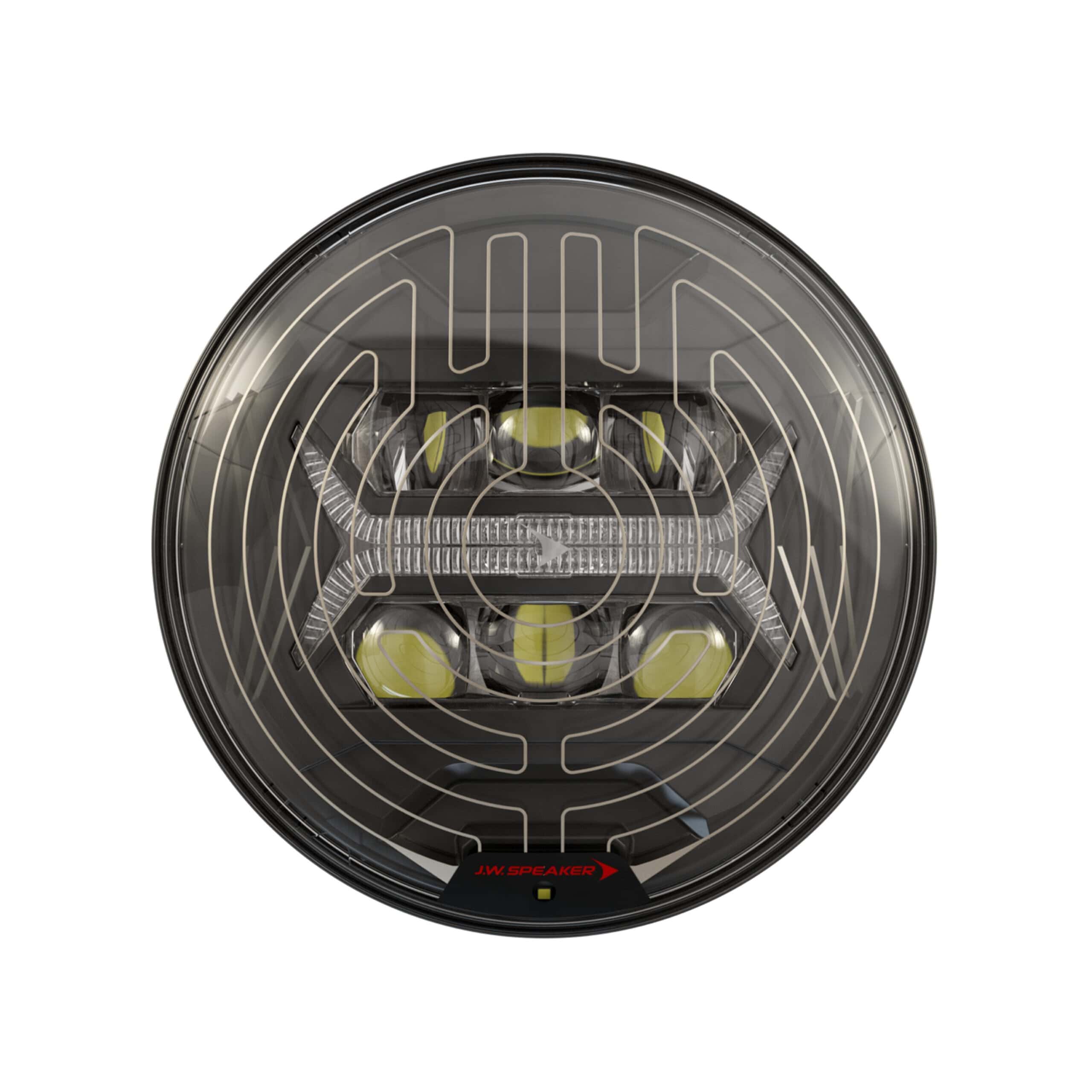 JW Speaker Model 8700 EVO-X 7" 5-in-1 Heated Headlight (Hi/Lo Beam)