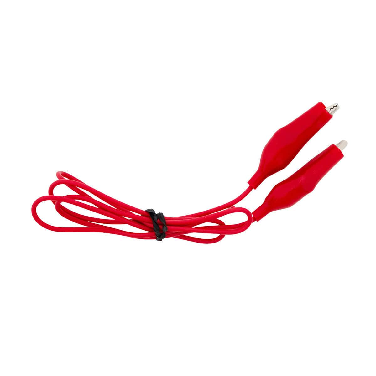 10 Amp Alligator Test Clips w/ 36" Vinyl Leads & Boots (1Red/1Black Per Set)