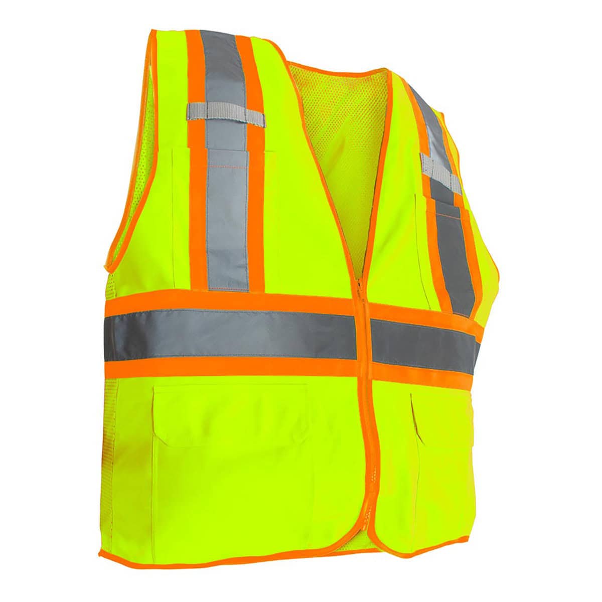 RigGear High Visibility Reflective Yellow Safety Vest