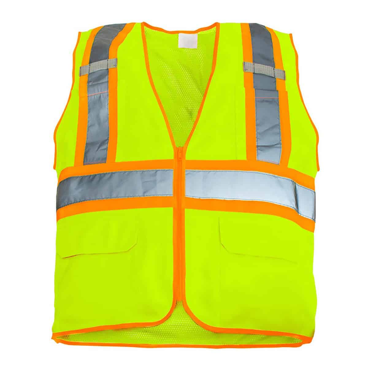 RigGear High Visibility Reflective Yellow Safety Vest
