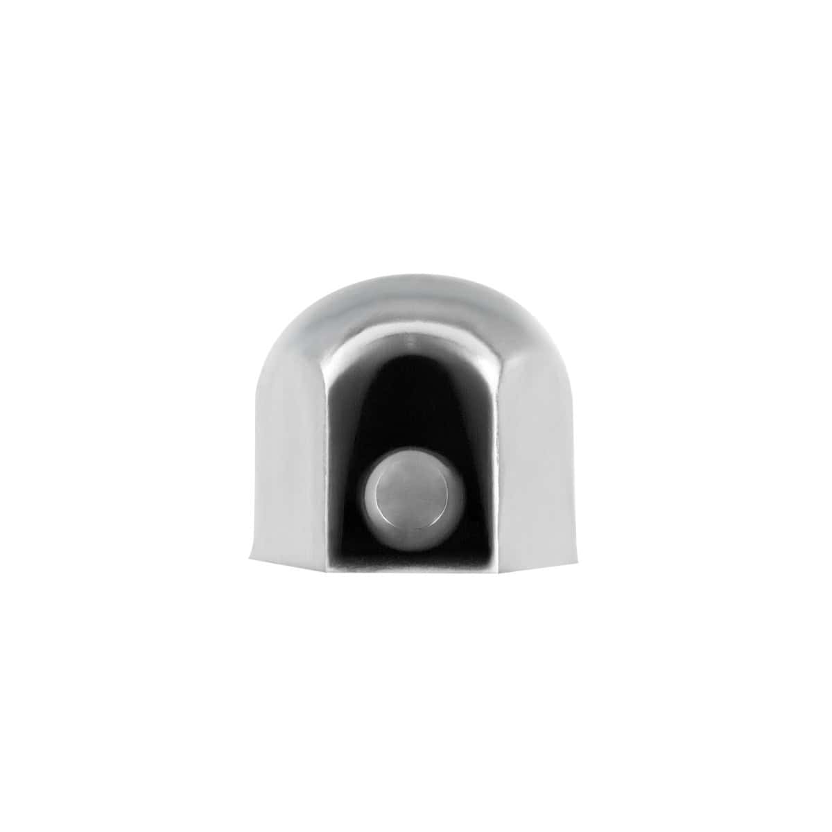 1-1/2" X 1-1/2" Chrome Steel Standard Nut Cover