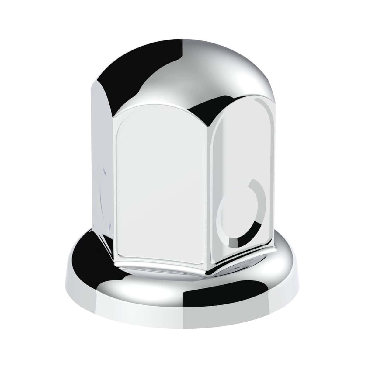 1-1/2" X 2" Chrome Steel Standard Nut Cover With Flange