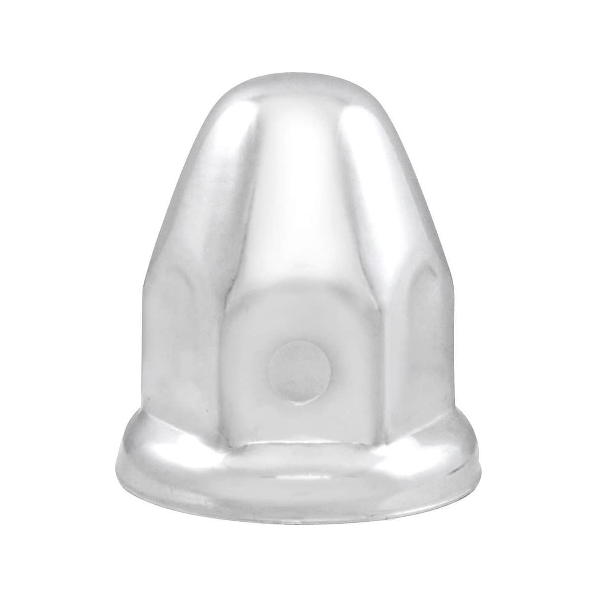 1-1/2" x 2-1/4" Chrome Steel Bullet Nut Covers With Flange