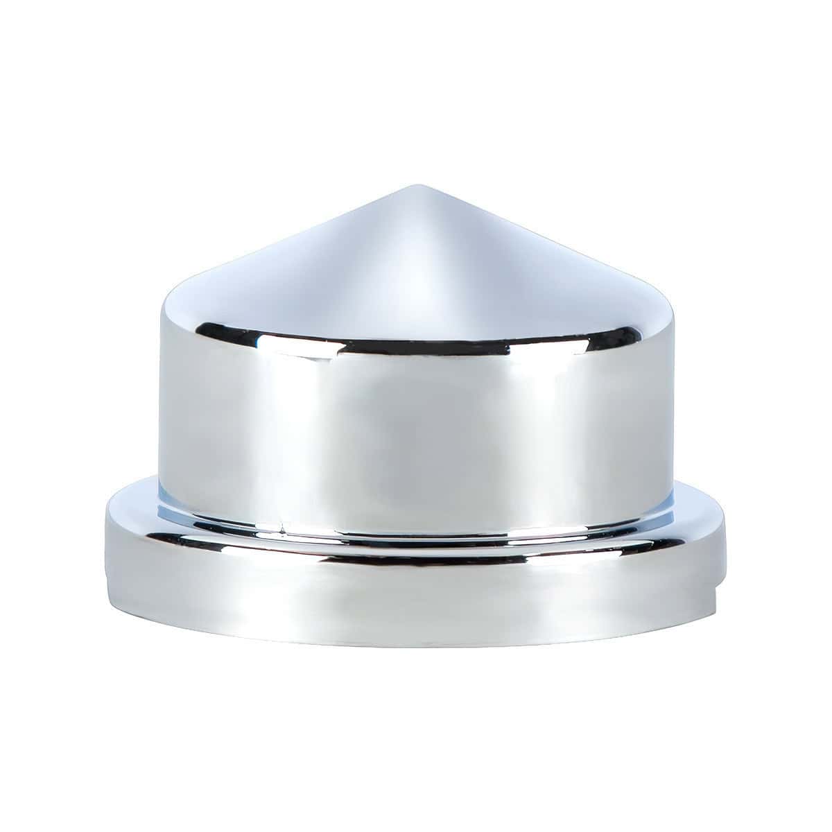 3/4" X 7/8" Chrome Plastic Pointed Nut Cover - Push-On