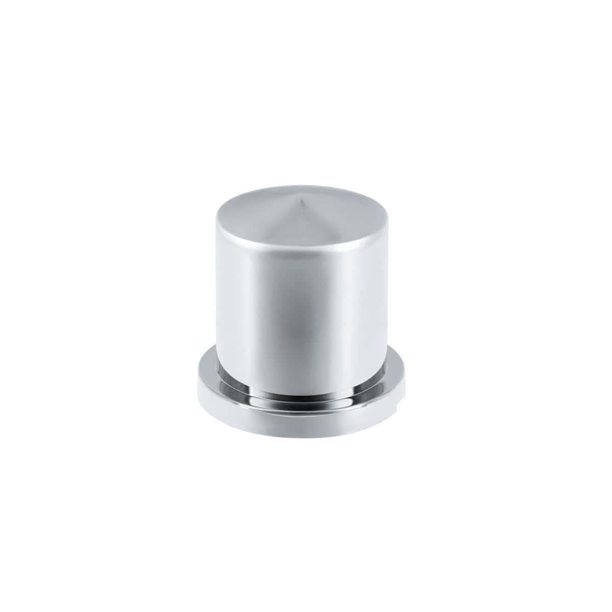 30Mm X 1-7/8&Quot; Chrome Plastic Pointed Push-On Nut Cover 3 30mm X 1-7/8" Chrome Plastic Pointed Nut Cover - Push-On