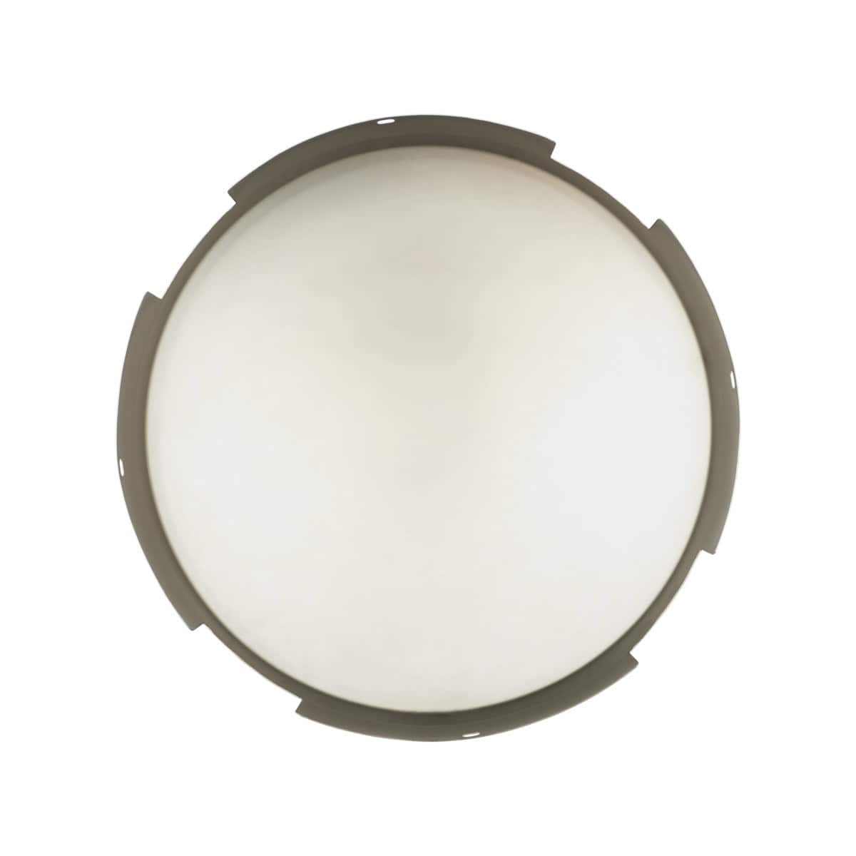 4 Even Notched Chrome Dome Front Hubcap - 3/4&Quot; Side Wall 4 4 Even Notched Chrome Dome Front Hubcap - 3/4" Side Wall