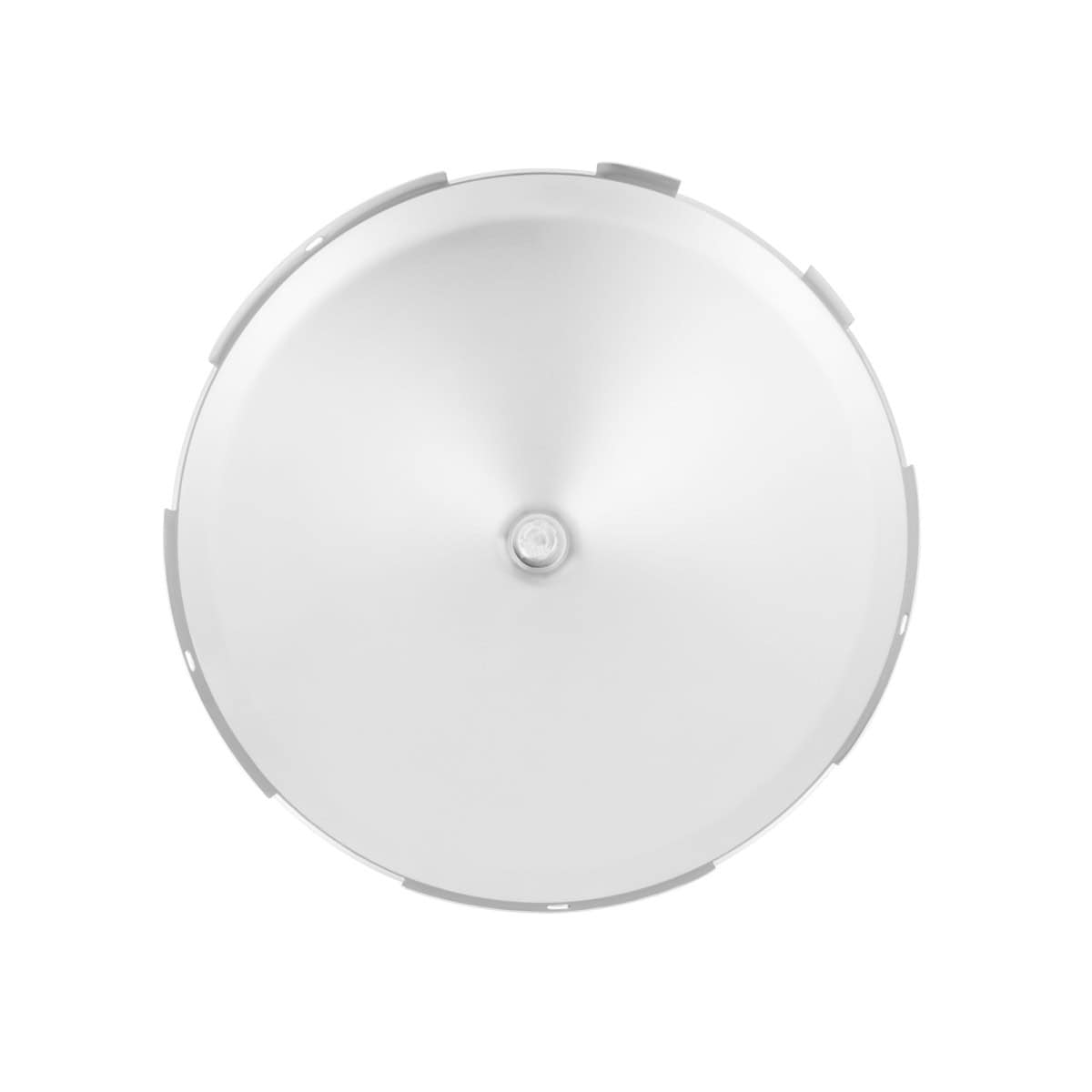 Universal Chrome Front Hubcap With 3 Bar Left Swing Spinner - 7/16&Quot; Lip 3 Universal Chrome Front Hubcap With 3 Bar Left Swing Spinner - 7/16" Lip