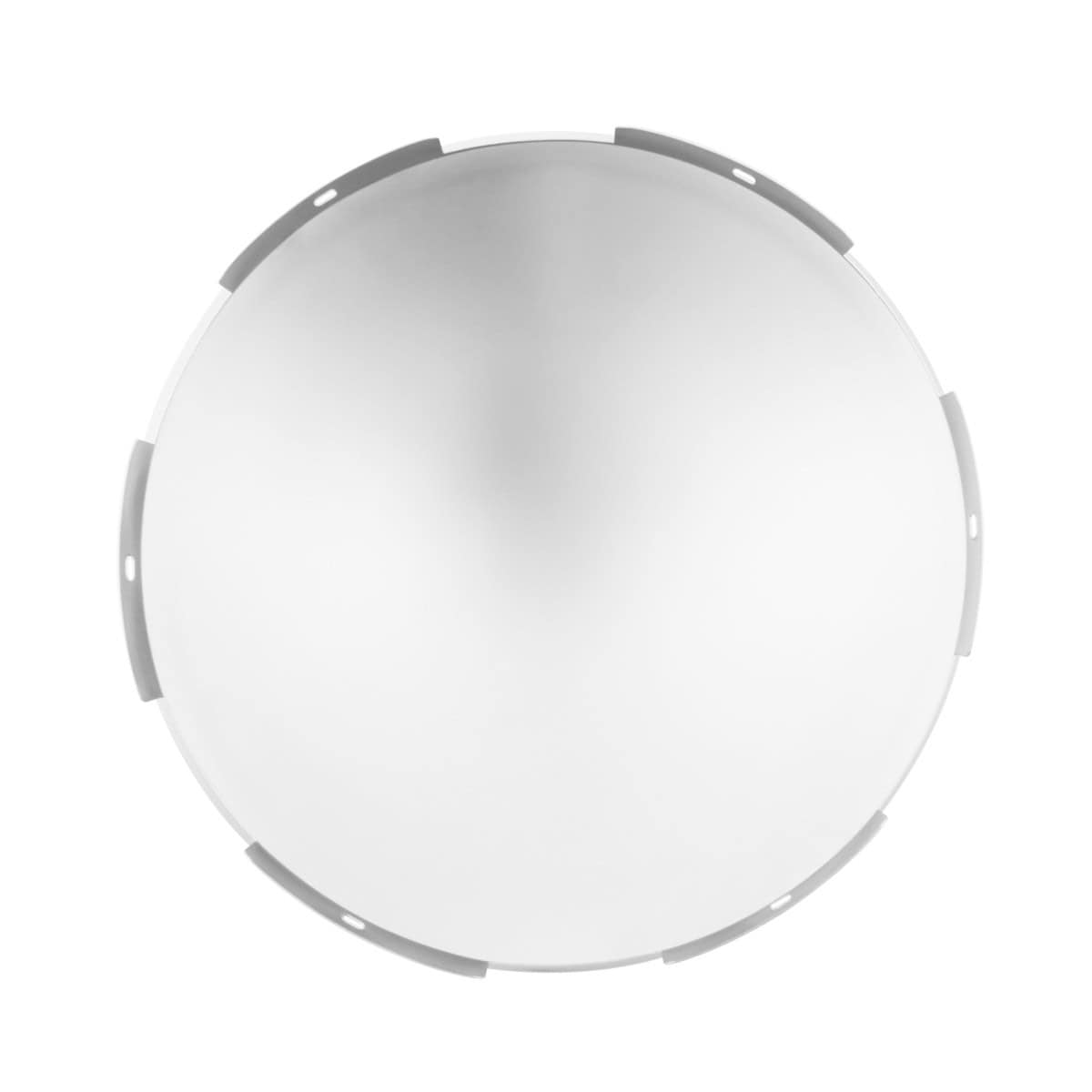 6 Even Dome Front Hubcap - 7/16" Lip