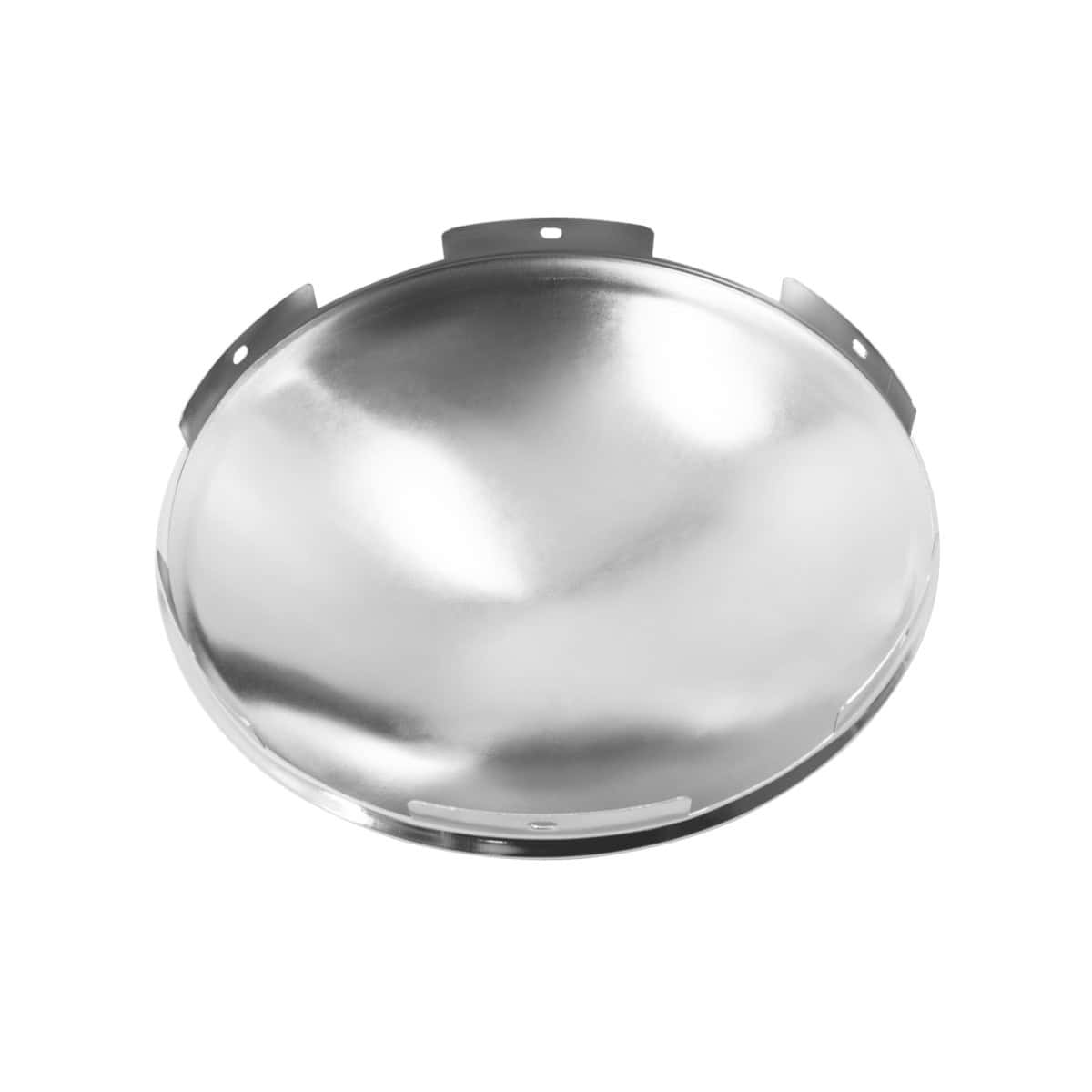 6 Even Dome Front Hubcap - 7/16" Lip