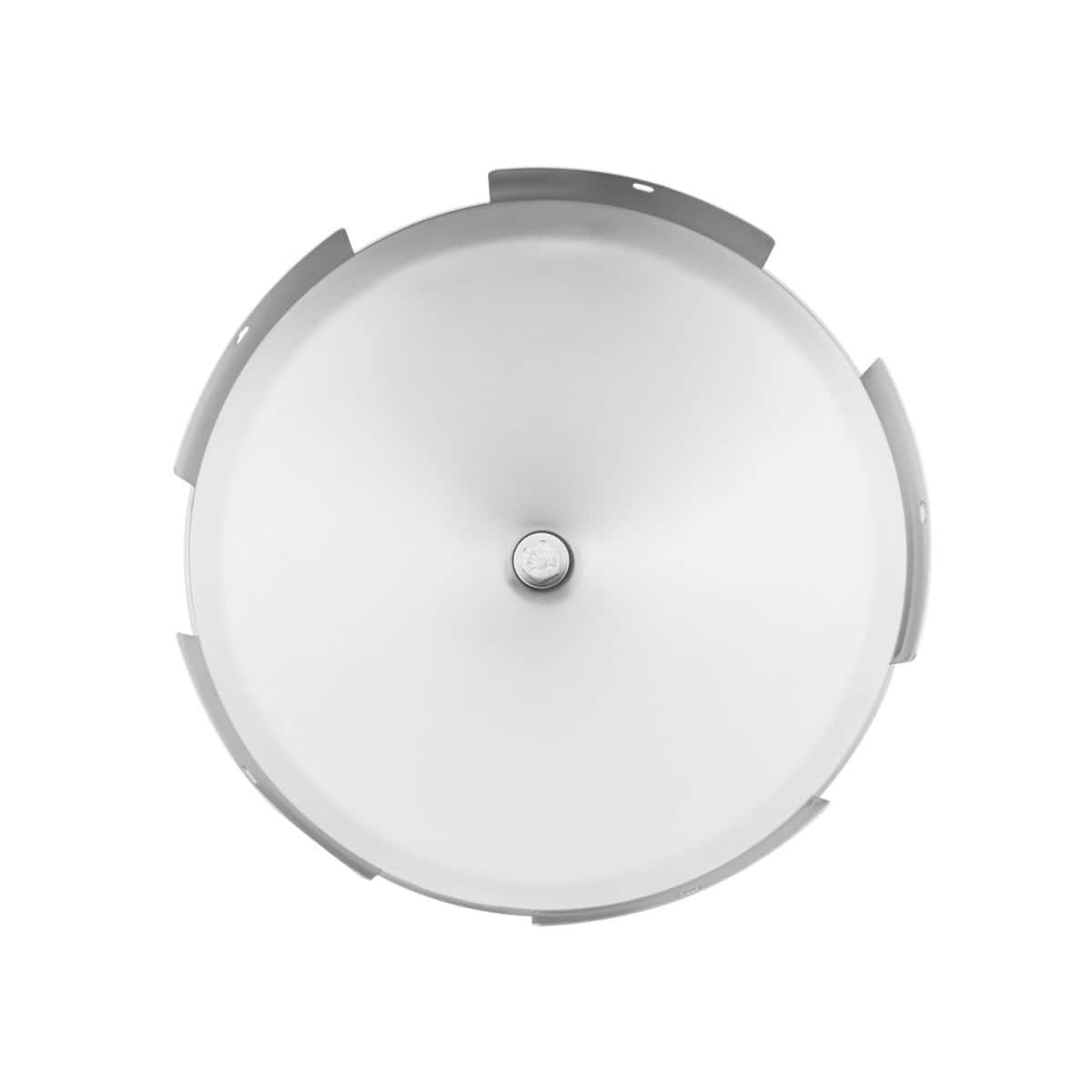 5 Even Notched Chrome Front Hubcap With Gun Cylinder Spinner - 1&Quot; Lip 3 5 Even Notched Chrome Front Hubcap With Gun Cylinder Spinner - 1" Lip