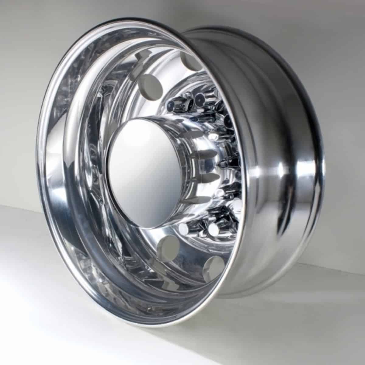 Chrome Plastic Extra Tall Dome Rear Axle Cover With 33mm Thread-On Nut Covers