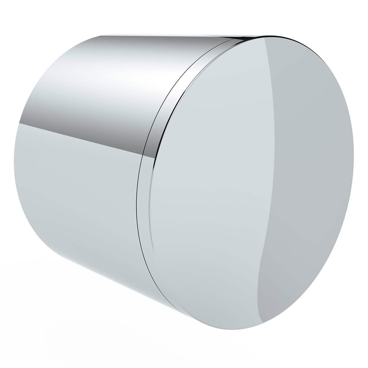 Chrome Plastic Single Hub Design Rear Axle Cover With 33mm Thread-On Nut Covers