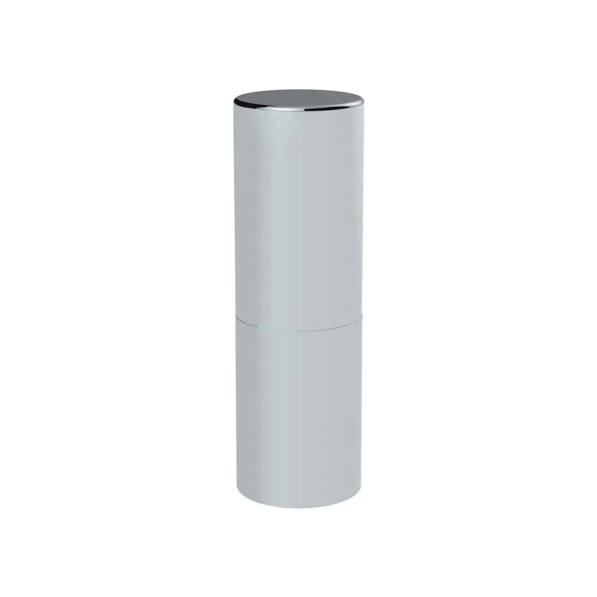 33mm X 6-1/2" Chrome Plastic Tall Cylinder Nut Cover - Thread-On
