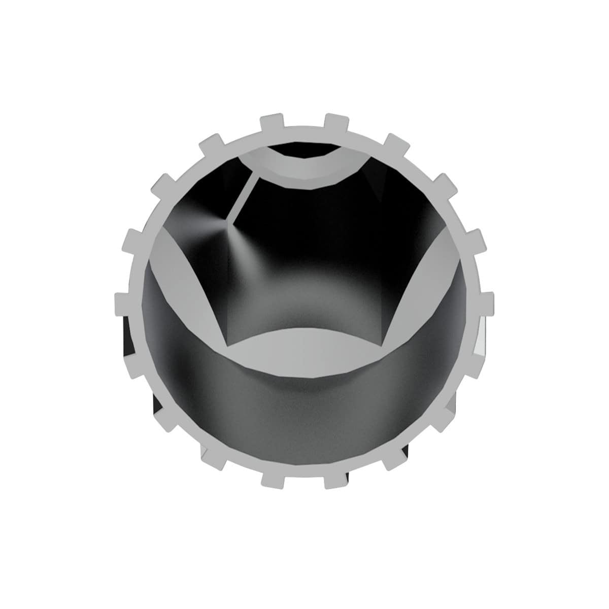 33Mm X 4-3/4&Quot; Chrome Super Spike Nut Covers - Push-On (Box Of 10) 4 33mm X 4-3/4" Chrome Super Spike Nut Covers - Push-On (Box of 10)