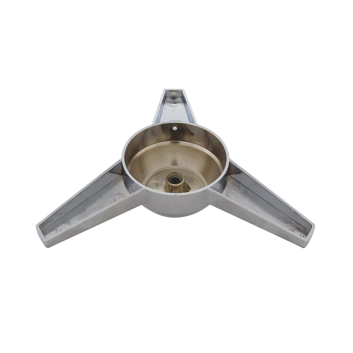 Chrome Plastic 3 Bar Extra Large Straight Bar Spinner Only