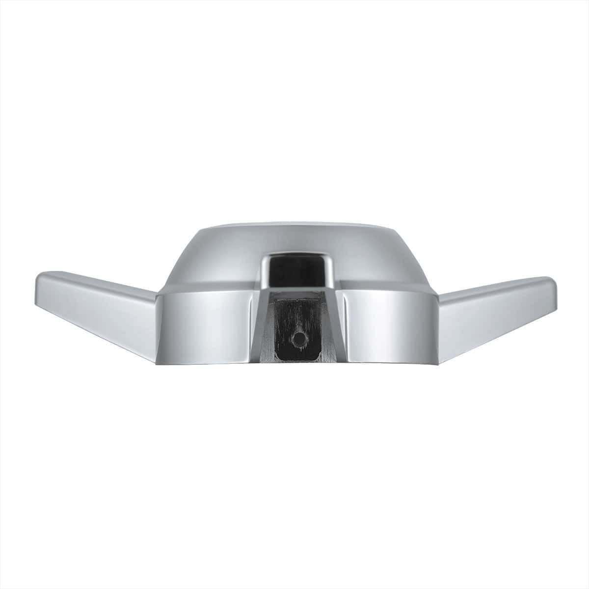 Chrome Plastic 3 Bar Straight Hubcap Spinner Only