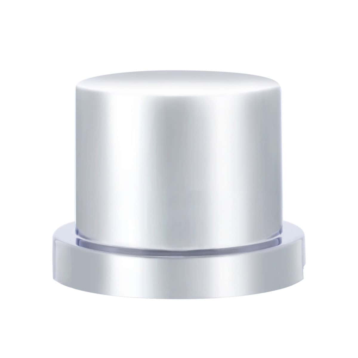 11/16&Quot; X 15/16&Quot; Chrome Plastic Flat Top Nut Cover - Push-On 3 11/16" X 15/16" Chrome Plastic Flat Top Nut Covers - Push-On (10-Pack)