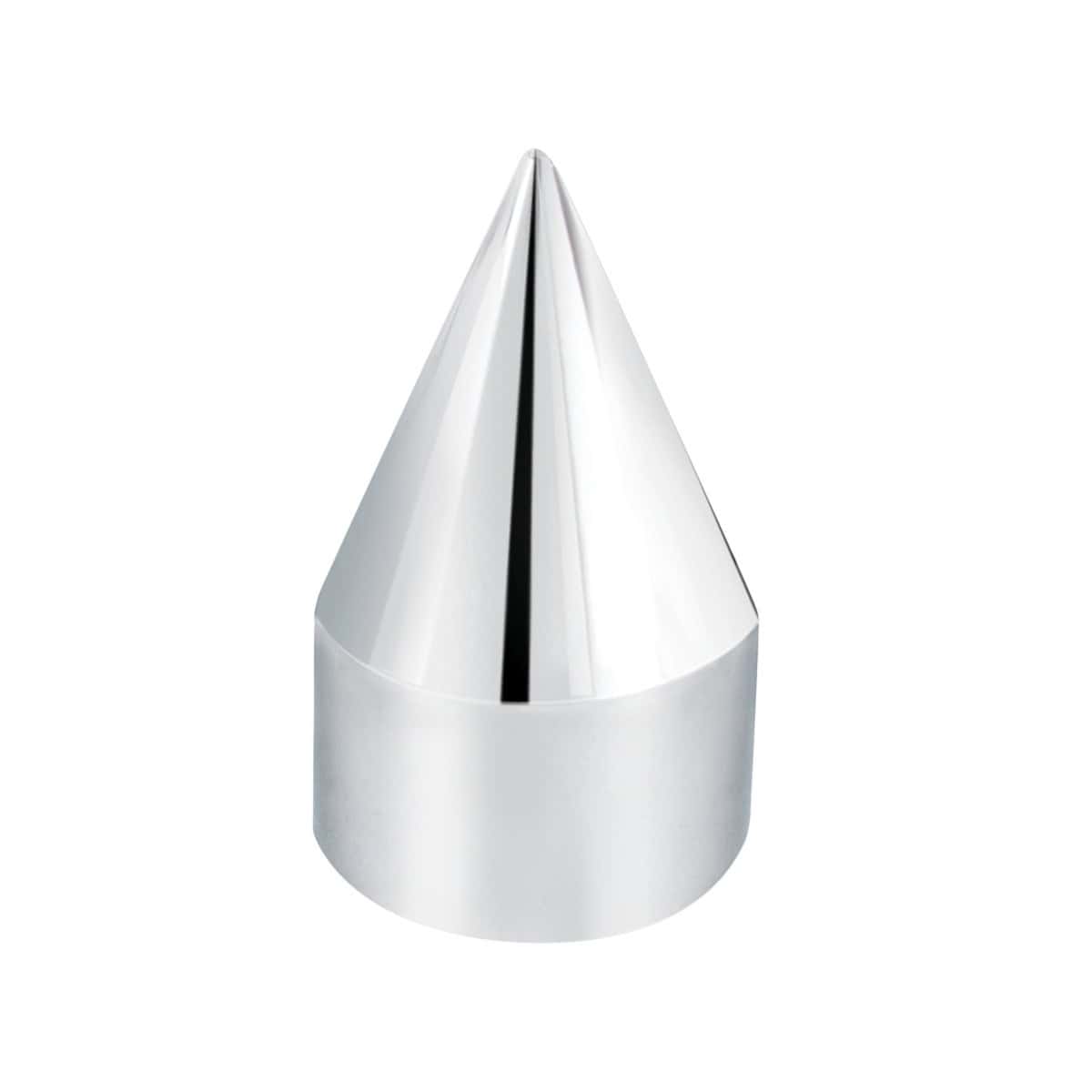 3/4&Quot; X 1-7/8&Quot; Chrome Plastic Spike Nut Cover - Push-On 3 3/4" X 1-7/8" Chrome Plastic Spike Nut Cover - Push-On