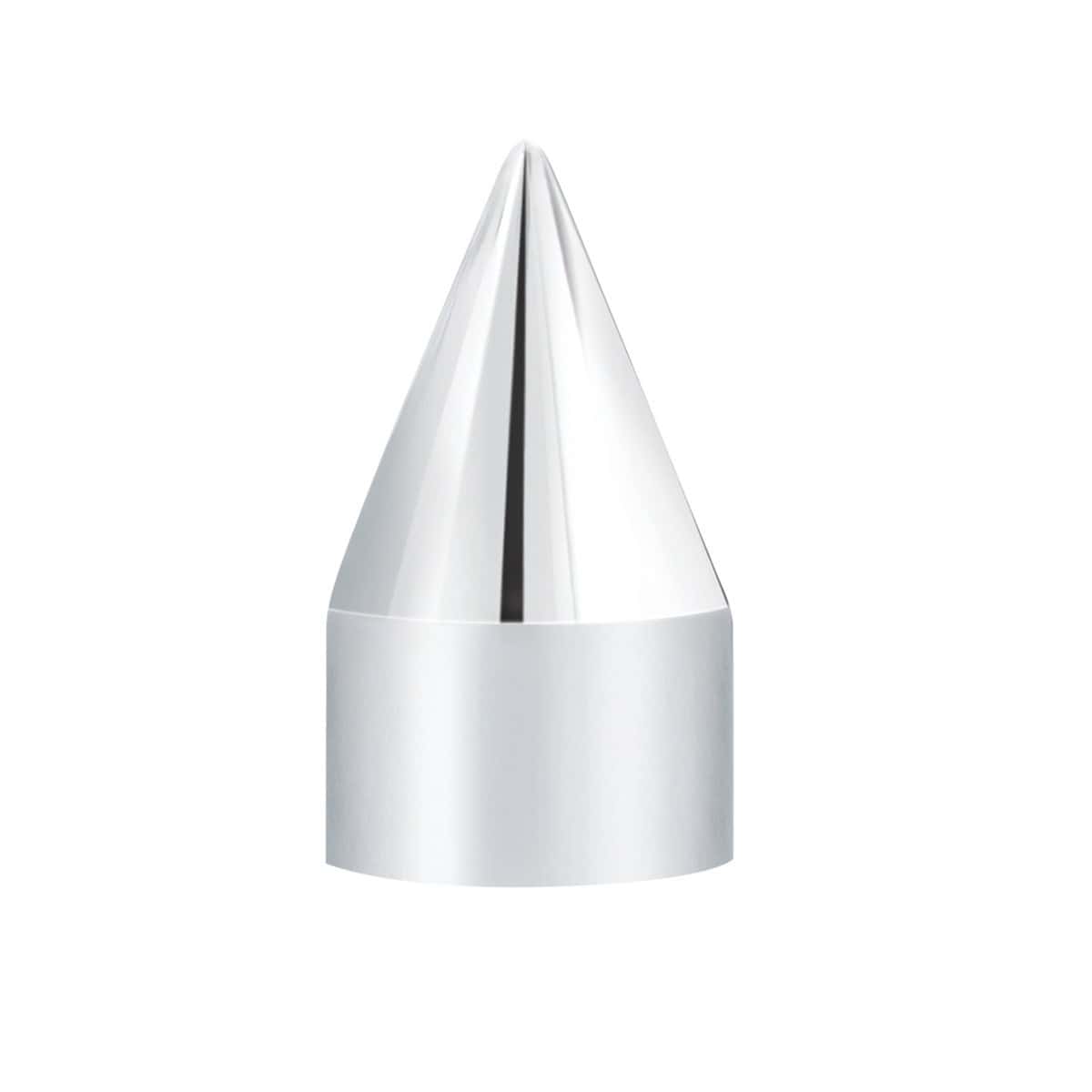 3/4" X 1-7/8" Chrome Plastic Spike Nut Cover - Push-On