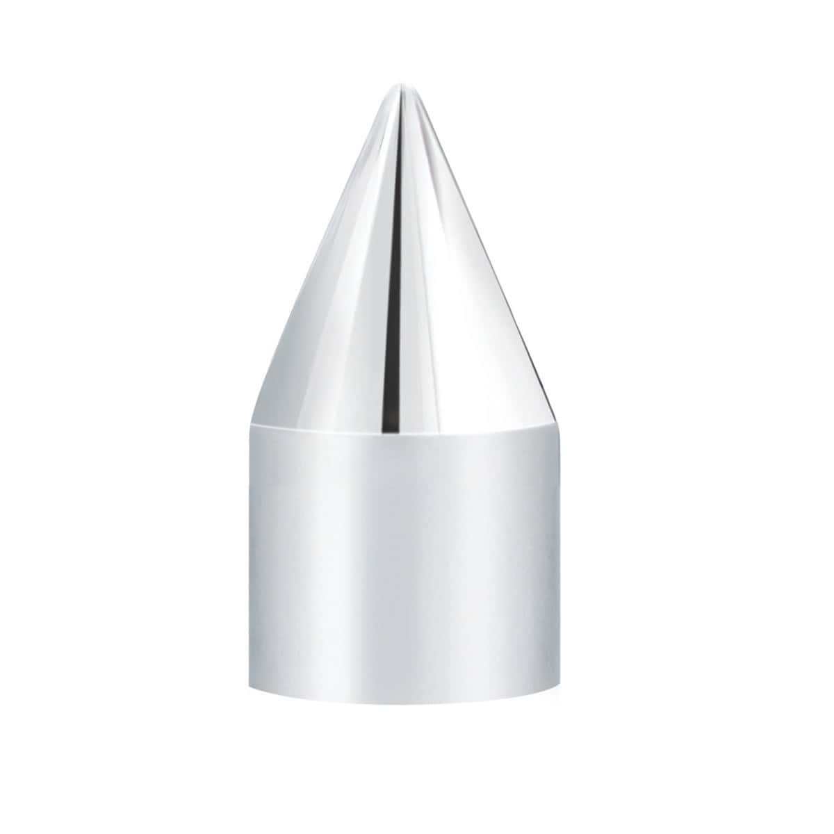 3/4" X 2-5/16" Chrome Plastic Spike Nut Cover - Push-On