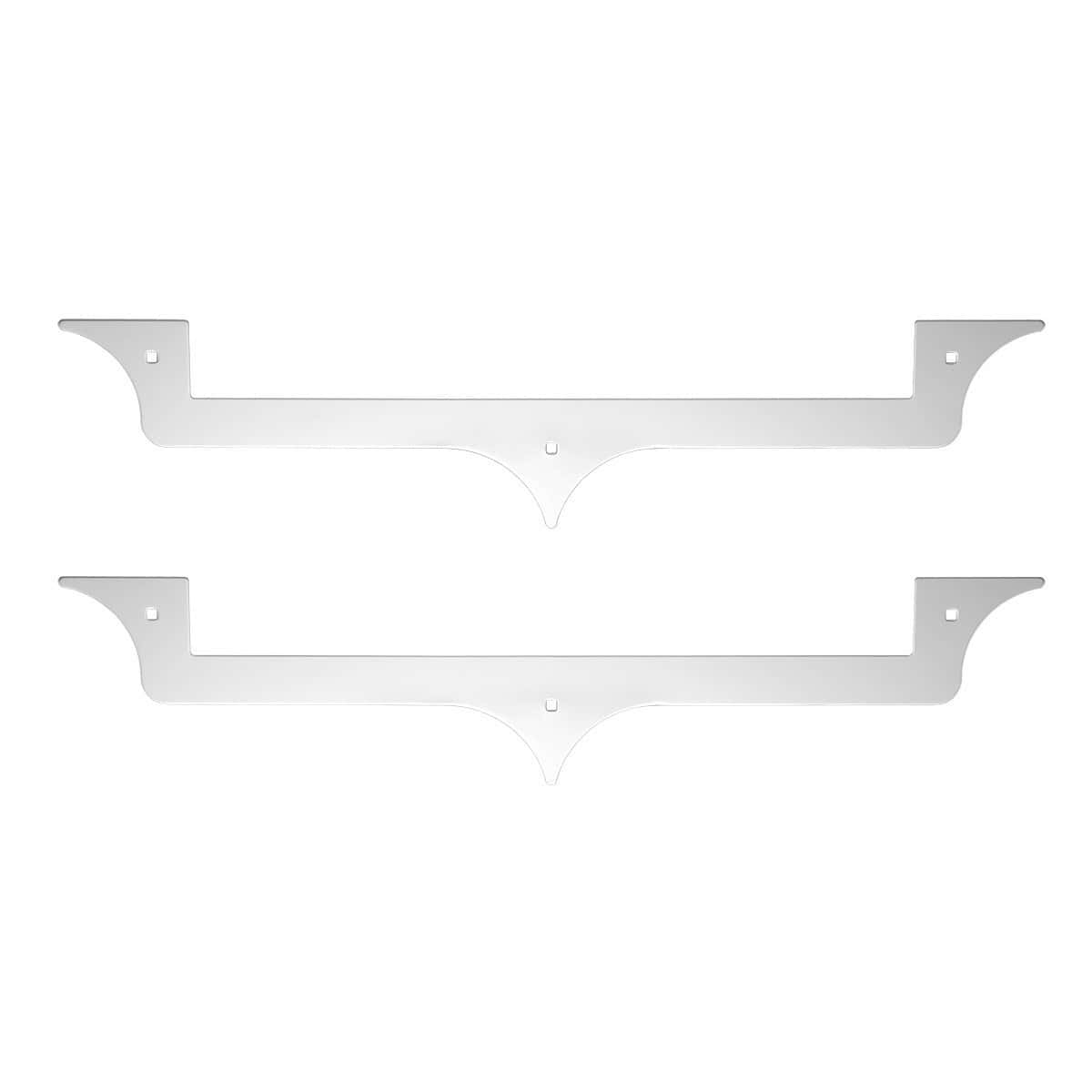 Kenworth Stainless Steel Emblem Accents (Card of 2)
