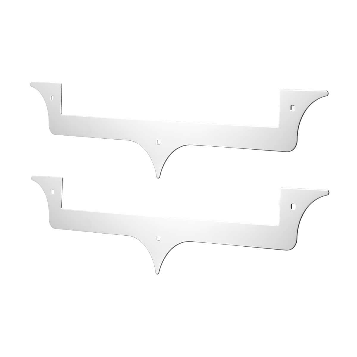 Kenworth Stainless Steel Emblem Accents (Card of 2)