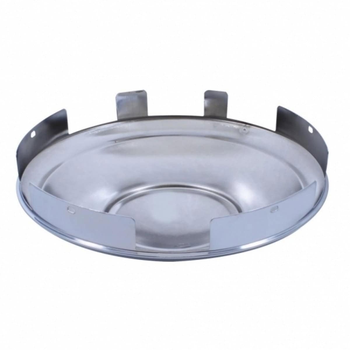 Universal Stainless Steel Classic Front Hubcap - 1" Lip