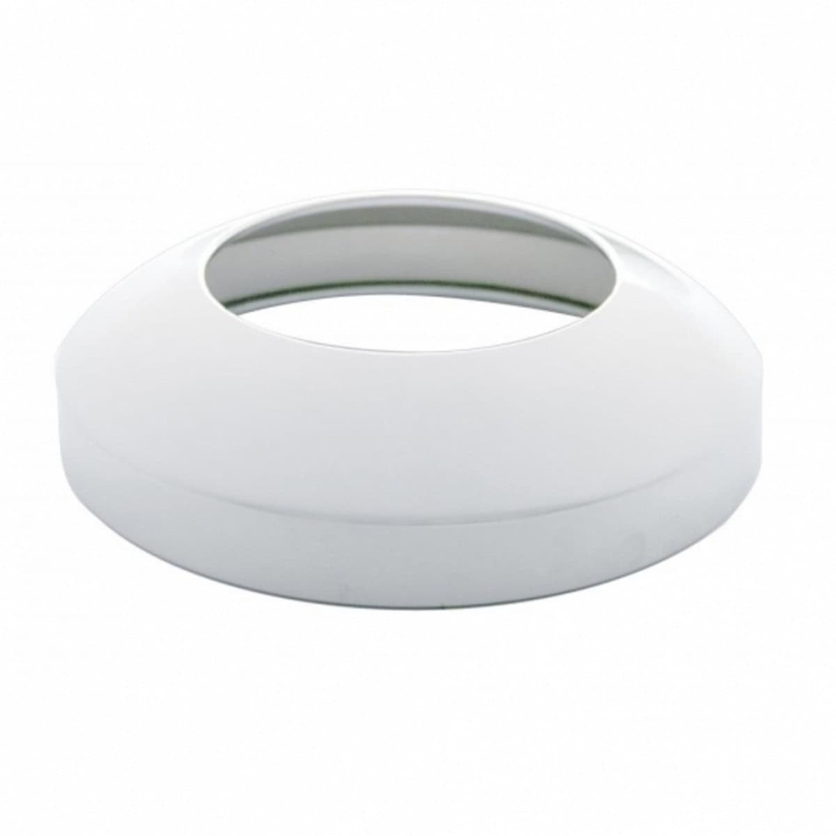 8" Stainless Rear Hubcap With Hubometer Cutout