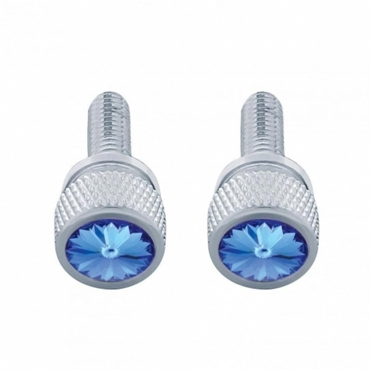 3/4" Short M6 Dash Screw With Crystal For Kenworth (2-Pack)