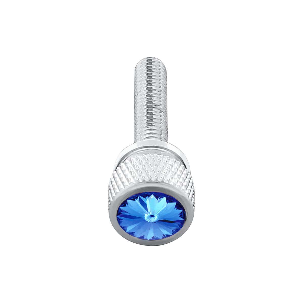 1-3/16" Long M6 Dash Screw With Crystal For Kenworth (12-Pack)
