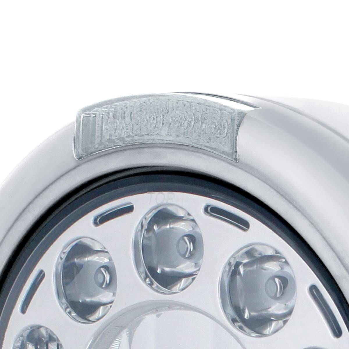 Stainless Classic Headlight 11 Led Bulb &Amp; Dual Mode Led Turn Signal 5 Stainless Classic Headlight 11 LED Bulb & Dual Mode LED Turn Signal