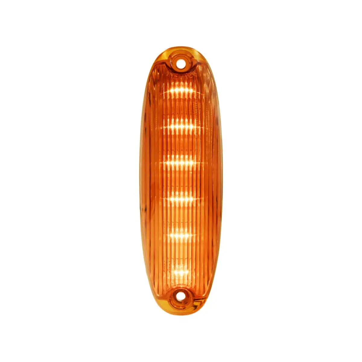 6 Amber LED Cab Light For 2008-2017 Freightliner Cascadia - Amber Lens