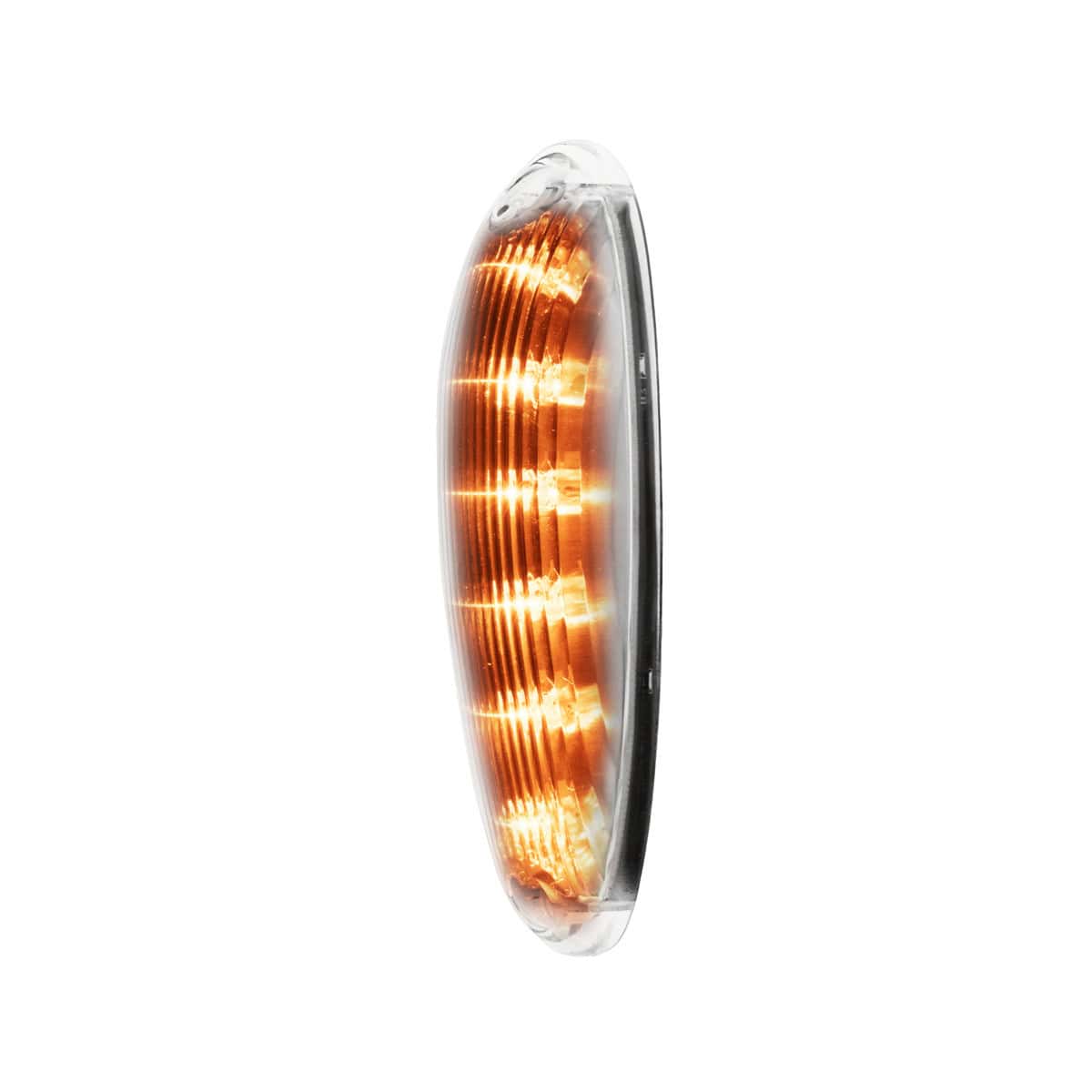 6 Amber Led Cab Light For 2008-2017 Freightliner Cascadia - Clear Lens 3 6 Amber LED Cab Light For 2008-2017 Freightliner Cascadia - Clear Lens