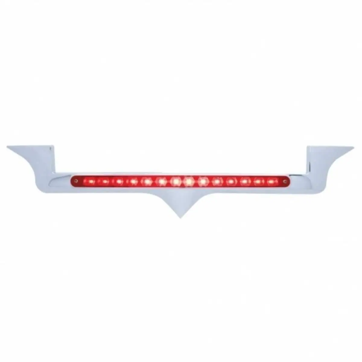 Chrome Kenworth Emblem Trim – 14 LED Red Light Bar