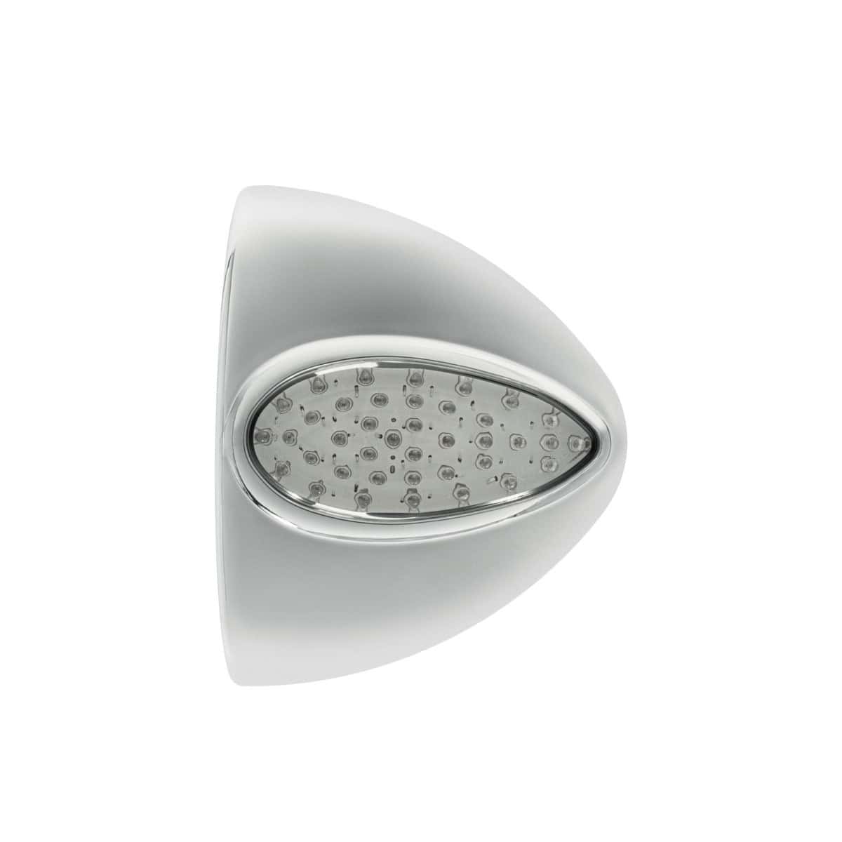39 LED Teardrop Headlight Turn Signal Light Cover For Peterbilt - Amber LED/Clear Lens