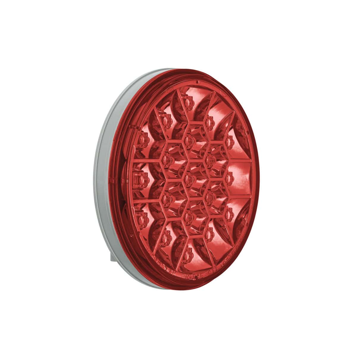 19 Led 4&Quot; Round Reflector Light (Stop Turn &Amp; Tail) - Red Led/Red Lens 4 19 LED 4" Round Reflector Light (Stop Turn & Tail) - Red LED/Red Lens