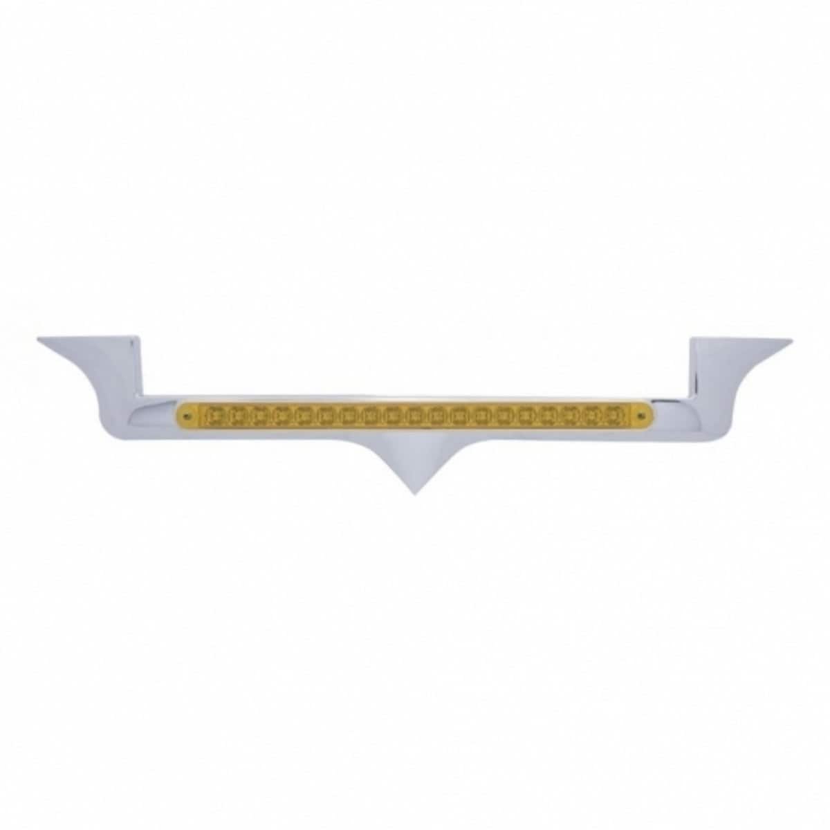 Chrome Kenworth Emblem Trim – 19 LED Amber Light Bar