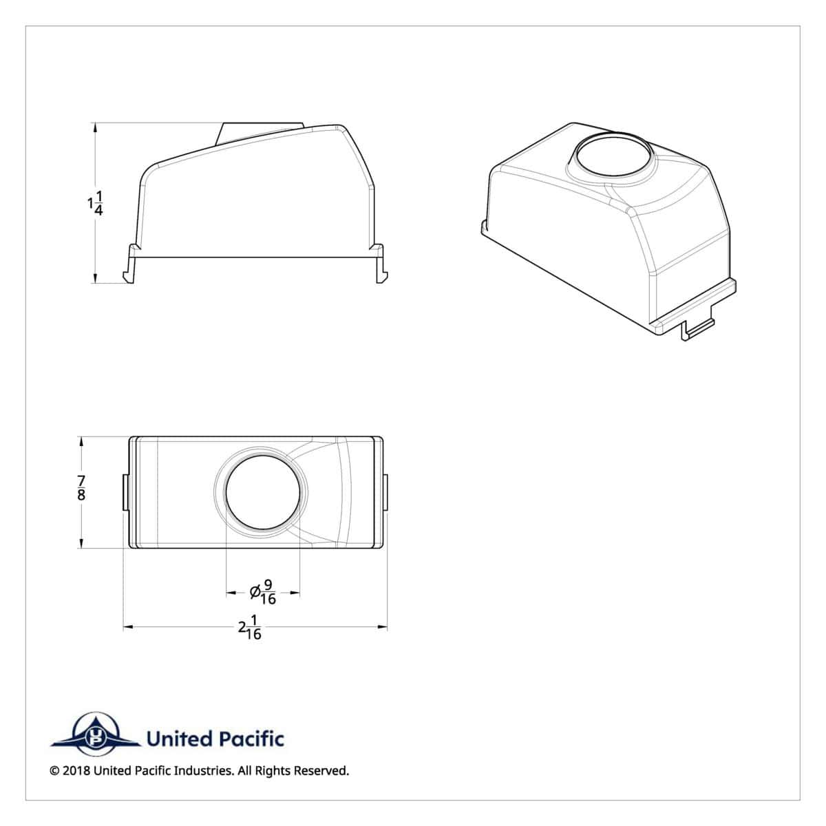 Kenworth Multi-Colored Crystal Rocker Switch Plugs (Card Of 2) 7 Kenworth Multi-colored Crystal Rocker Switch Plugs (Card of 2)