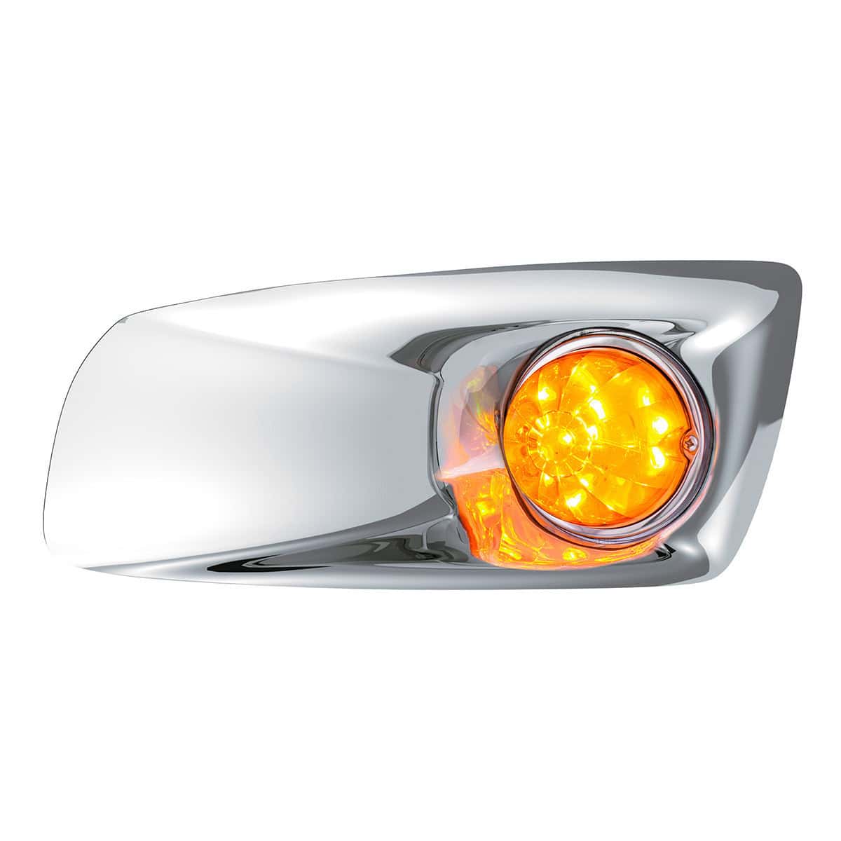 Fog Light Cover With 17 LED Watermelon Light For 2007-17 KW T660