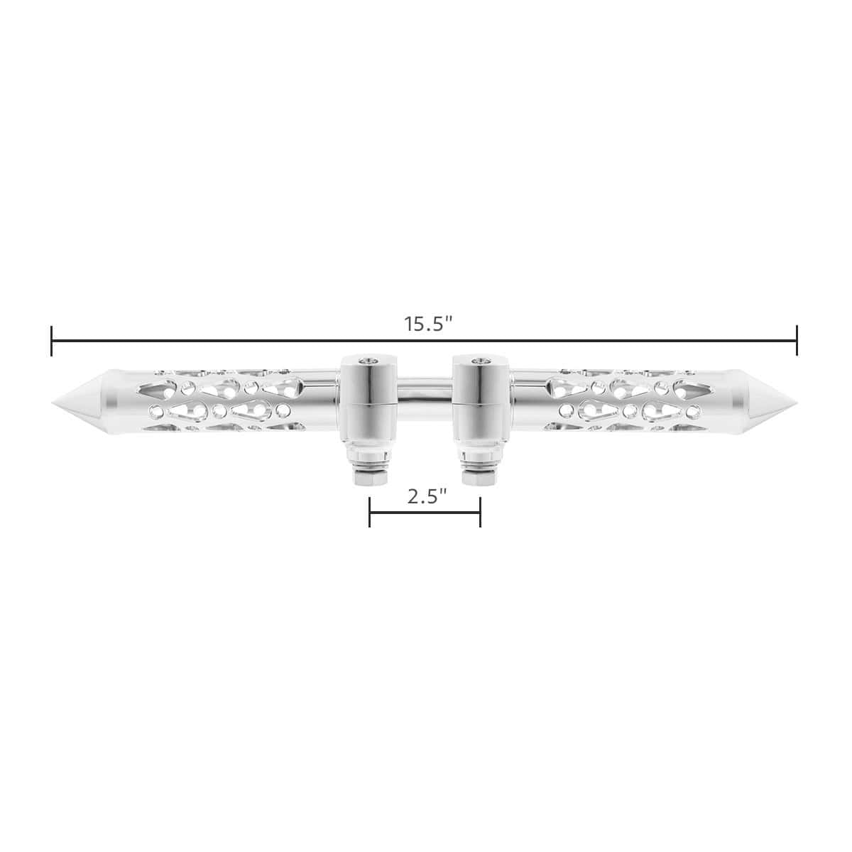 Brooklyn Spike Hood Ornament With Led 7 Brooklyn Spike Hood Ornament With LED