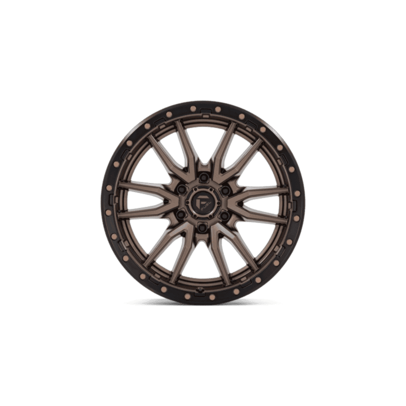 Fuel Off-Road Rebel Wheel — 20X9 6X139.7 +1Mm Matte Bronze Black Bead Ring 4 REBEL 20X9 6X5.5 106 +1 M-BNZ-BLK-RG