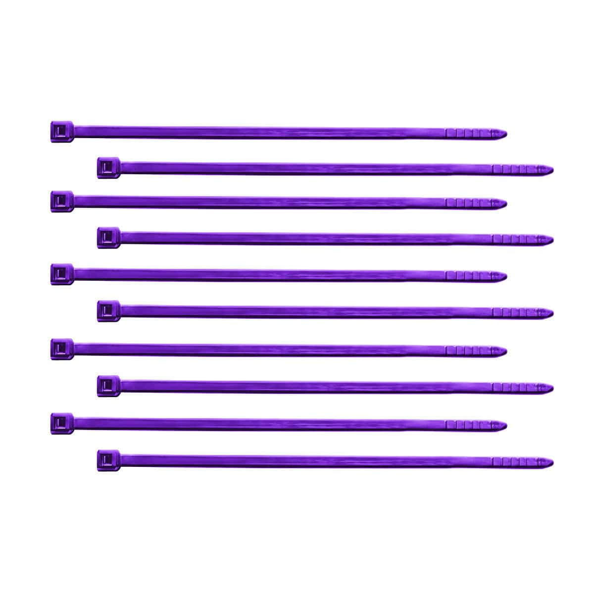 4" Nylon Cable Zip Ties (10-Pack)
